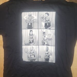 San Antonio spurs starting 5 2024\2025 promotional frost bank shirt L SA only